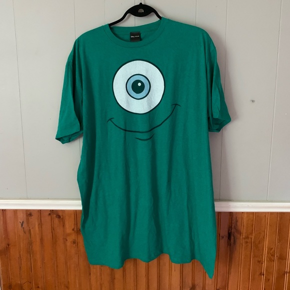Disney Other - Disney Pixar Mike Wazowski Men’s 2XL T-Shirt Green